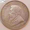 Zuid Afrikaansche Republiek 2 1/2 Shilling 1897 Paul Kruger (Half Crown) Coin Circulated
