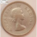 South Africa 1 Shilling 1954 VF20 Circulated
