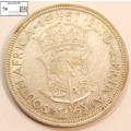 South Africa 2 1/2 Shillings 1957 Coin VF20 Circulated