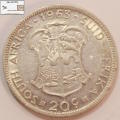 South Africa 20 Cents 1963 Coin Circulated