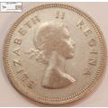 South Africa 2 Shillings 1960 Coin Circulated