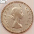 South Africa 2 Shillings 1954 Coin Circulated