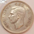 South Africa 5 Shillings 1952 Coin Cape Town Anniversary Circulated