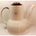 Vintage Royal Doulton `Morning Star` Translucent China #1026 Fine China Coffee Pot