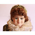Limited Edition World Classic Collectibles Bisque Porcelain Doll by Judith Prather Banta