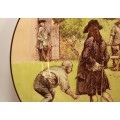 Vintage Royal Doulton Sir Roger De Coverley Decorative Wall Plate D5814