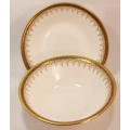 Pair of Paragon `Athena` Pattern Fine Bone China (Two) Cereal or Dessert Bowls