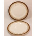 Pair of Paragon `Athena` Pattern Fine Bone China (Two) Bread & Butter Sideplates.