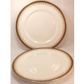 Pair of Paragon `Athena` Pattern Fine Bone China (Two) Dinner Plates