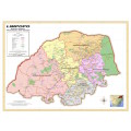 Limpopo Provincial Map - Printed and Laminated