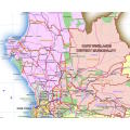 Western Cape Provincial Map - Digital Download