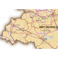 Mpumalanga Provincial Map - Digital Download
