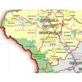 Kwa-Zulu Natal Provincial Map - Digital Download