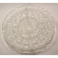 Classic Style Luxhem De Veropa Hors d`Oeuvres & Dip Divider 5 Section Crystal Glass