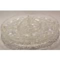 Classic Style Luxhem De Veropa Hors d`Oeuvres & Dip Divider 5 Section Crystal Glass