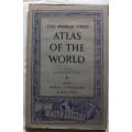 The Times Atlas of The World 1958 Mid-Century Edition, 5 Volumes Large Format Hardcover Atlases