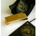South African Gold Company 24 Karat Gold Bar Money Clip ~ Great Gift Idea.