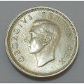 Union of South Africa: Silver Sixpence {6d} 1950 (High-Grade)