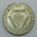 Union of South Africa: Tickey {3d} 1957 - Circulated Condition. Excellent Coin, as per Photos!