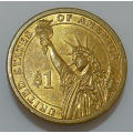 United States of America: 1 Dollar James Madison Philadelphia Mint 2007. Excellent Coin, per Photos!