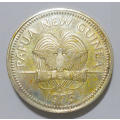 Papua New Guinea 5 Kina Large Silver Proof Issue of 1975 (.500 Silver) - 27.6000 Grams.