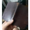 Collectors item. 70 year old leather S.A.P standard issue (Ticket/Fine note book cover).
