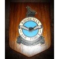 Royal Rhodesian Air Force Collection of Original Plaques.