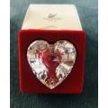 **Stunning Rare Collectors  Swarovski Crystal Clear Heart