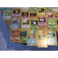 Pokémon LOT condition from terrible to excellent Some Duplication