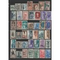 Italy 1950s selection No Duplication LOT Used