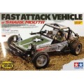 Tamiya 1:10 Fast Attack Vehicle - Shark Mouth w/ESC EP Kit (NEW)