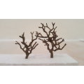 Leafless Oak tree - 35mm 2 Trees.(NEW BLISTER PACK)
