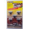 NOCH H0 Tracks Track cleaning mini pads (5 Pieces)