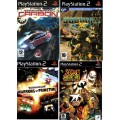 4x Playstation 2 (PS2) games Bundle