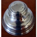 NB NB FOR EYEBEE ONLY. THANK YOU Hallmarked silver inkwell with hinged lid, Napper & Davenport