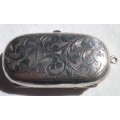 Antique Hallmarked Silver Double Sovereign Case. Williams, Birmingham 1906/7