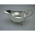 HALLMARKED STERLING SILVER GRAVY BOAT  Sheffield 1932  MAPPIN & WEBB 92g Excellent condition