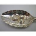George III Hallmarked Silver Large Ornate Berry Spoon, London 1784/5 George Smith 59.5 grms 20.8 cm