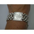 FOR ROGER ONLY PLEASE!! ANTIQUE DUTCH 835 SILVER BRACELET1890's 20.3g