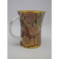 GUSTAV KLIMT `Belle Epoque` Large Mug. Dunoon Fine China, England 11.5 cm