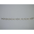 Cute Sterling Silver FAIRY bracelet.  6.95 grms  Length 16.5 cm