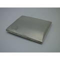 ART DECO Hallmarked Sterling Silver Card Holder Birmingham 1931 8 x 6.5cm 80.9 g