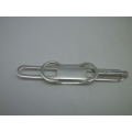 Hallmarked Sterling Silver Men`s tie Slide Clip. 7.3 cm Weight: 7grms