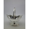 Hallmarked Silver sweet basket London 1894 Thomas Bradbury & Sons 139g