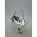 Hallmarked Silver sweet basket London 1894 Thomas Bradbury & Sons 139g