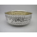 FOR LINJOU ONLY PLEASE!!!ANTIQUE HALLMARKED STERLING SILVER BOWL.Sheffield 1893/4 Martin Hill and Co