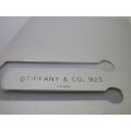 Original Tiffany & Co. Sterling Silver 925 bookmark. 18 g, 6.8 x 5cm
