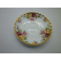 Vintage Royal Stafford Bone China Gillded Duo. `Bouquet` Pattern Excellent Condition