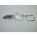 Victorian Silver, Marcasite & Crystal Folding LORGNETTE Opera Glasses. Beautiful