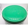 Vintage GOODHOPE WARE Green & White striped cake tin